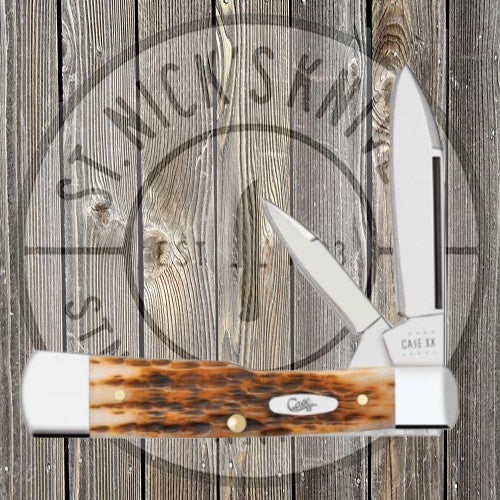 Case Gunstock - Amber Bone Peach Seed Jig - 10728