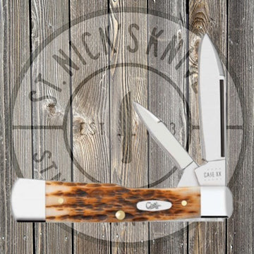 Case Gunstock - Amber Bone Peach Seed Jig - 10728