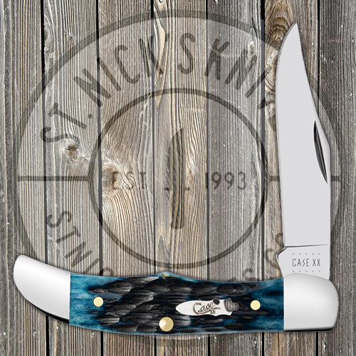 Case Pocket Hunter - Blue Denim Bone - Peach Seed Jig - 10881