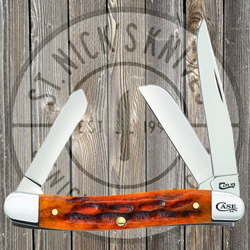 Case - Medium Stockman - Autumn Bone Deep Canyon Jig - 10982