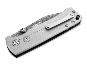 Boker Tiger - Damascus Blade - Black Burlap Micarta Handles - 111103DAM - SNK/WTO - Home Office