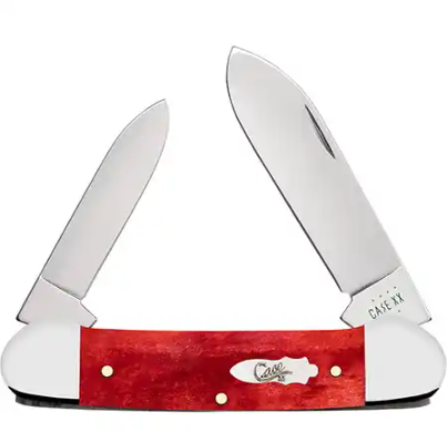 Case Canoe - Old Red Smooth Bone - 11326