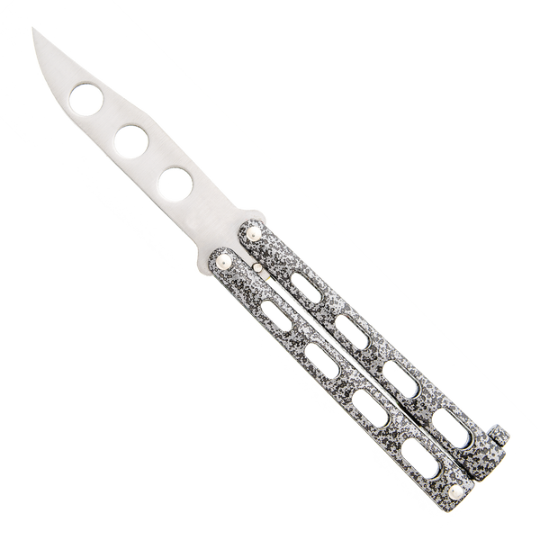 Bear & Son Silver Vein Trainer Butterfly Knife - 113TR