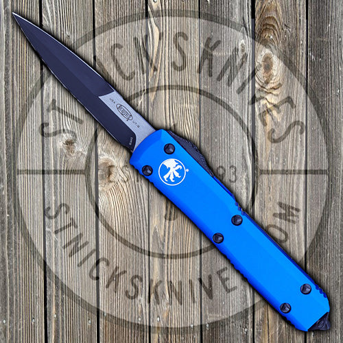 Microtech - Ultratech - Bayonet - Standard Hardware - Blue Chassis - 120-1BL