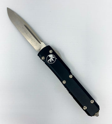 Microtech Ultratech - Black Chassis - Stonewash Blade - 121-10