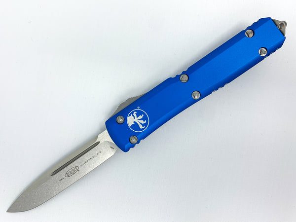 Microtech Ultratech - Blue Chassis - Stonewash Blade - OTF - 121-10BL