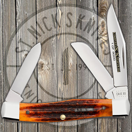 Case Medium Stockman - Limited Edition XXXVI - Second Cut Autumn Bone - 12184