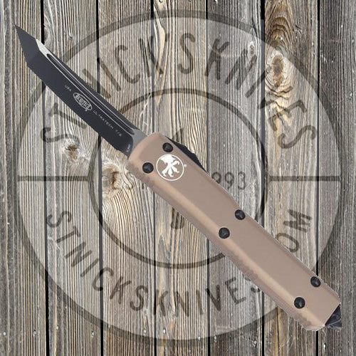 Microtech - Ultratech - T/E - Black Standard - Tan - 123-1TA