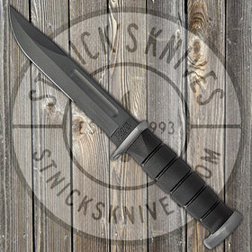 KA-BAR Knives Extreme Fighting Knife - Combo Edge D2 Steel - Kraton G Handle - 1283 - SNK/WTO - Home Office