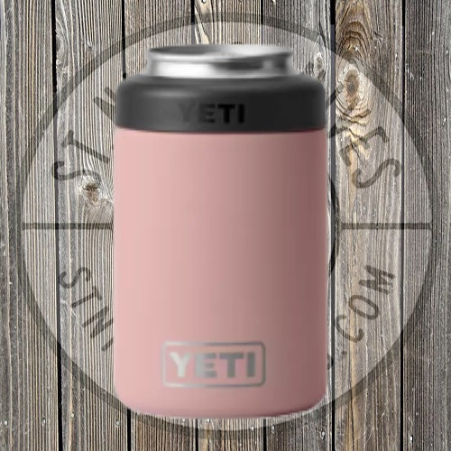 YETI - Rambler - Colster Can Insulator - Sandstone Pink