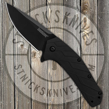 Kershaw Flock - Assisted Opening Knife - Black GFN Handle - Drop Point - 1330