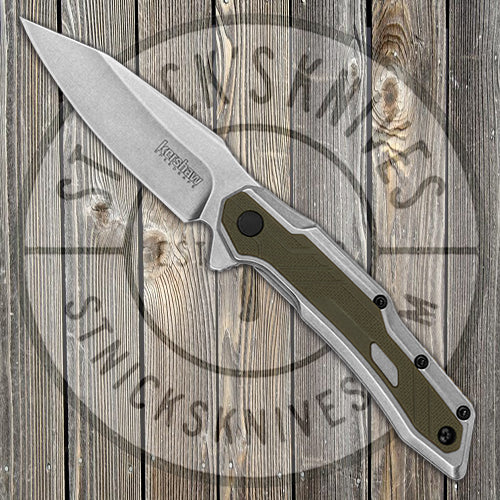 Kershaw Salvage - Assisted Opening Knife - G10 and Stainless Handle - 1369