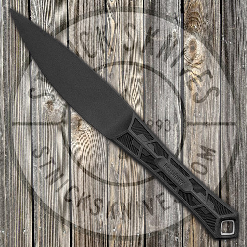 Kershaw Interval - Polymer Fixed Blade - Black Handles - Spear Point - 1399