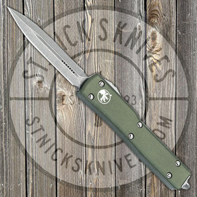 Micrtoech UTX-70 - Double Edge - OD Green Chassis - 147-10APOD