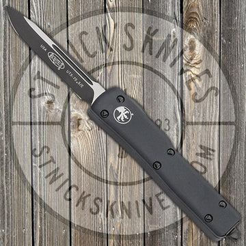 Microtech - UTX-70 - S/E - Black Blade - Black Hardware - Black Tactical Chassis - 148-1T