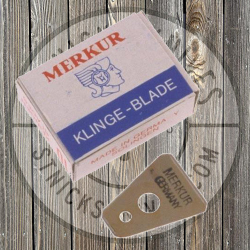 Colonel Conk - Merkur -  Moustache/ Brow Razor - Blades - 149