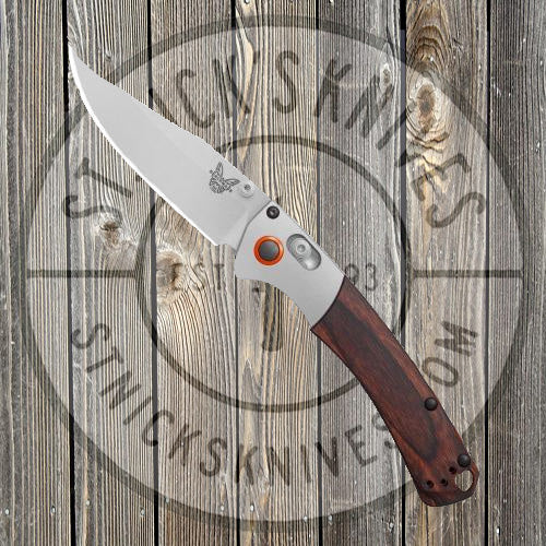 Benchmade - Mini Crooked River - AXIS Lock - HUNT Series - Dymondwood - 15085-2