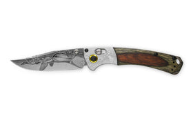 Benchmade Mini Crooked River - Limited Edition Artist Series - Mallard Duck - 15085-2203