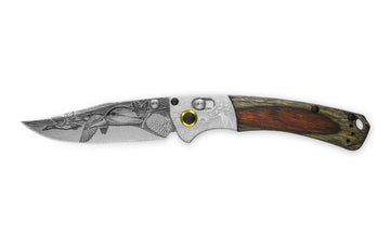 Benchmade Mini Crooked River - Limited Edition Artist Series - Mallard Duck - 15085-2203