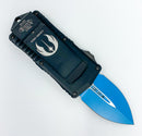 Microtech Exocet - Jedi Knight -  OTF - D/E Blade - Black Chassis - 157-1JK-2