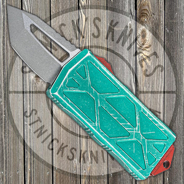 Microtech Exocet - Bounty Hunter - Tanto Apocalyptic Finish Blade - 158-10BH