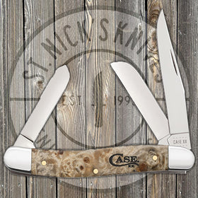 Case - Med. Stockman - Natural Box Elder - Smooth - 16564 - SNK/WTO - Home Office