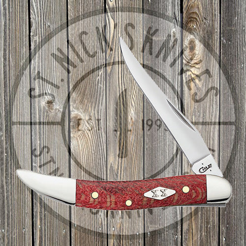 Case - Texas Toothpick - Sycamore Wood - Red - 17144