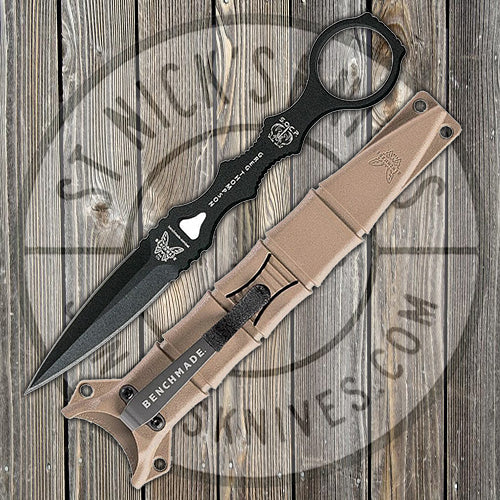 Benchmade SOCP Dagger - Black - 176BKSN