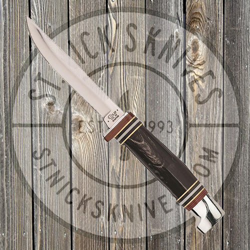 Case -  Buffalo Horn - Fixed Blade - Hunter - 17916