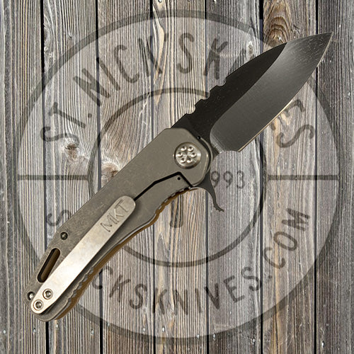 Medford - 187F - D2 - Standard Grind - PVD Blade Finish - Coyote Tan G10 Handle - Tumbled Back Spring - 187F