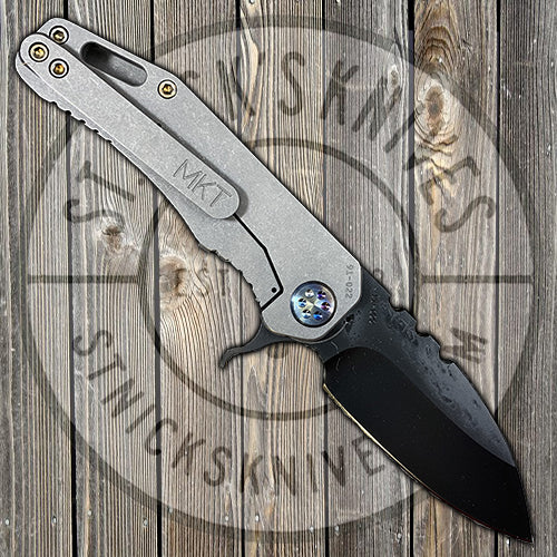 Medford - 187F - D2 - Standard Grind - PVD Finish - Titanium Handles - Flamed Hardware - MK001MKT