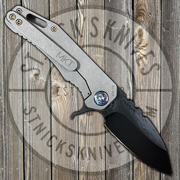 Medford - 187F - D2 - Standard Grind - PVD Finish - Titanium Handles - Flamed Hardware - MK001MKT - 0