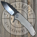 Medford - 187F - D2 - Standard Grind - PVD Finish - Titanium Handles - Flamed Hardware - MK001MKT-1