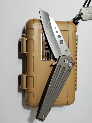 Medford - Nosferatu Flipper - Tumbled Blade - S35VN - MK210STQ-01TM-TSCS-BN