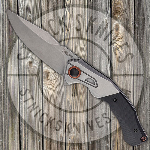 Kershaw Payout - Assisted Opening Knife - G10 and Stainless Handle - Stonewashed D2 Blade - 2075