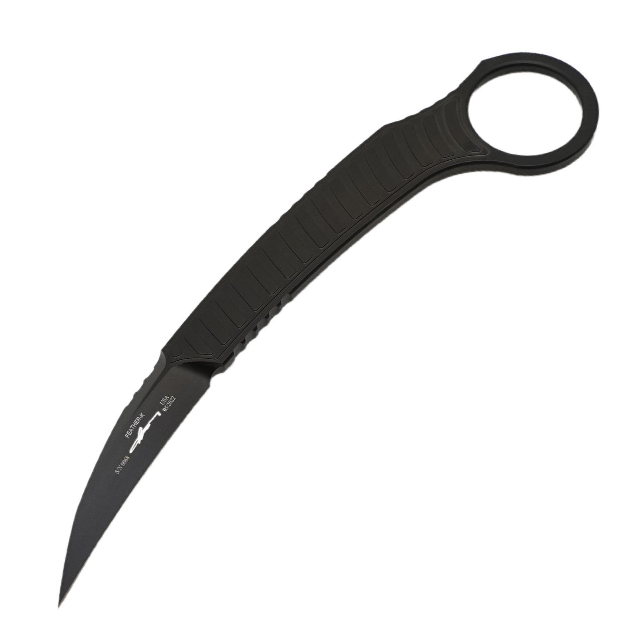 Microtech Feather DLC - D2 Tool Steel - 215-1DLCS