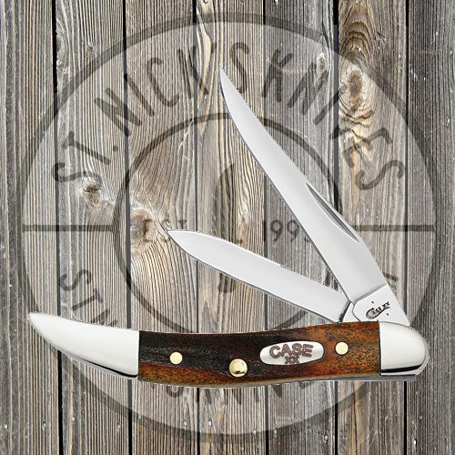 Case - Small Texas Texas Toothpick - Red Stag - 224491