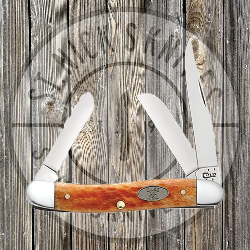 Case - Pocket Worn - Whiskey Bone - CV - Medium Stockman - 23005