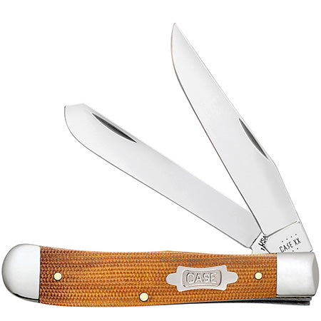 Case Trapper - Natural Canvas Micarta - 23690