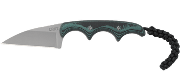 CRKT Folts Minimalist - Wharncliffe Neck Knife - Black G10 - 2385