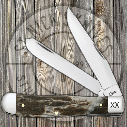 Case - Trapper - Dark Brown - Smooth Giraffe Bone - 25080