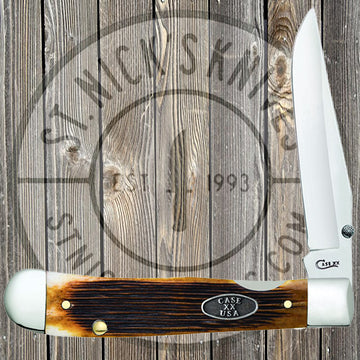 Case - Kickstart - TrapperLock - Barnboard Jig - Antique Bone - 25150