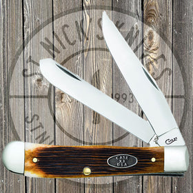 Case - Trapper - Barnboard Jig - Antique Bone - 25151