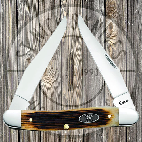 Case - Muskrat - Barnboard Jig - Antique Bone - 25154