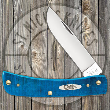 Case Sod Buster Jr - Caribbean Blue Jig Bone - 25590