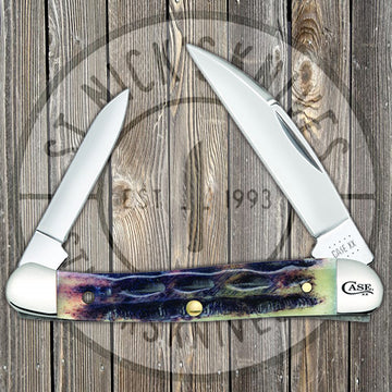 Case Mini Copperhead - Deep Canyon Jigged Light Purple Bone - 27161