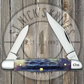 Case Half Whittler - Deep Canyon Jigged Light Purple Bone - 27163