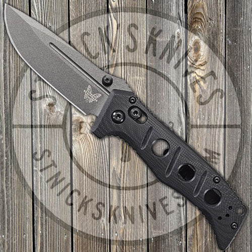 Benchmade Mini Adamas - CPM-Cruwear - Plain DLC Blade - 273GY-1