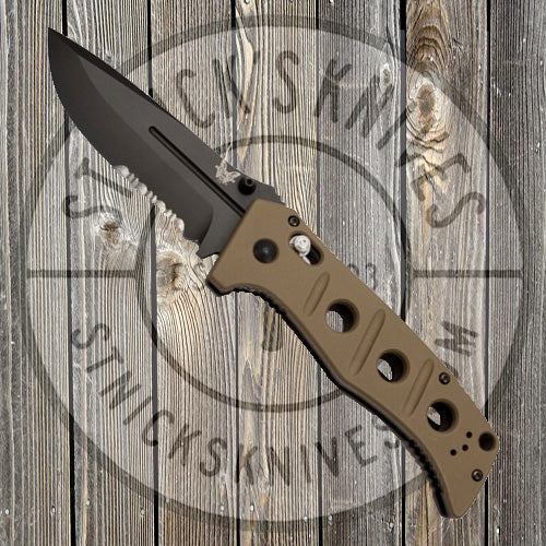 Benchmade - Adamas - Folding Knife - Black Blade - 275SBKSN