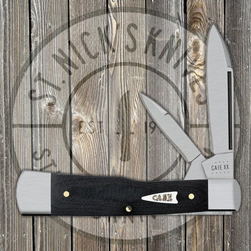Case Gunstock - Smooth Black Micarta - 27735